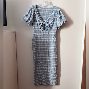Plaid Urban Outfitters Midi Dress